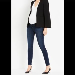 PAIGE SIDE PANEL MATERNITY JEANS